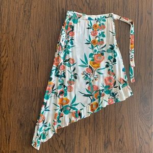 Guess Floral Midi Skirt